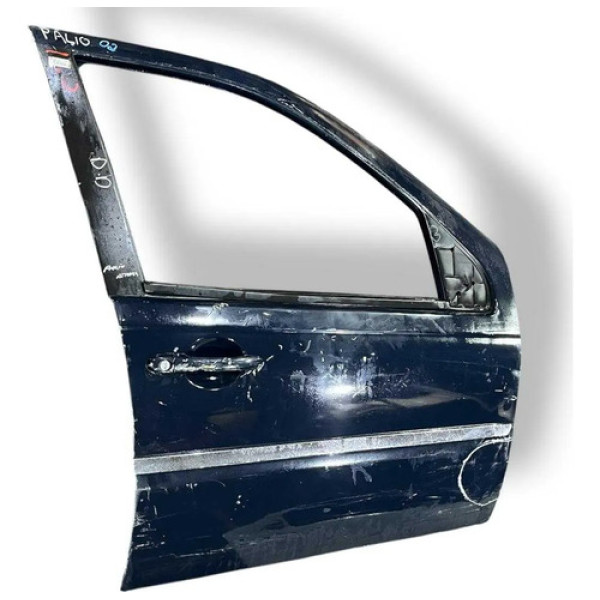 Porta Dianteira Direita Fiat Palio 2002 2003 2004 C/detalhe Dianteira Direito Preto