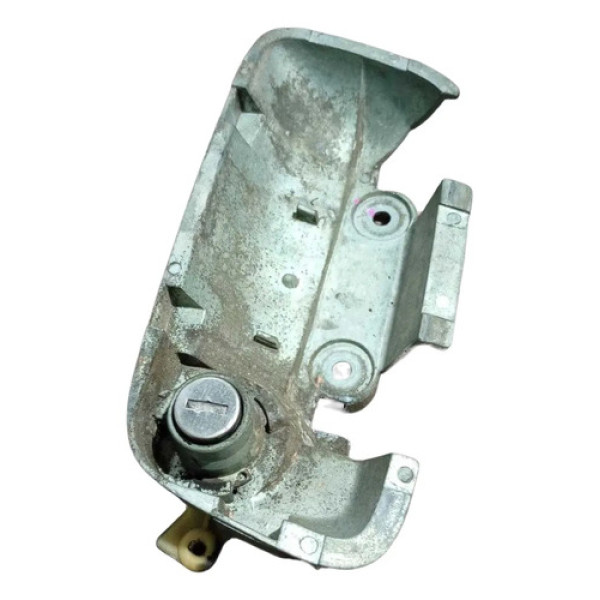 Suporte Maçaneta Externa Dianteira Esquerda Gm Zafira 2007 Prateado Dianteira
