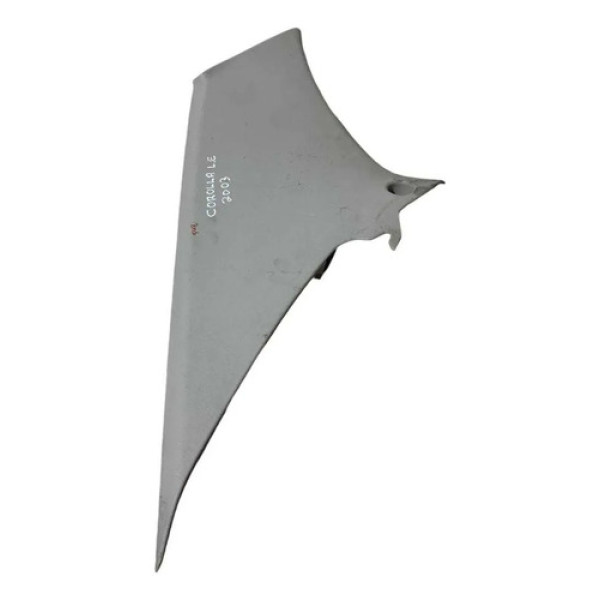 Moldura Lateral Traseira Esquerda Corolla 2003/07 6247202180 Branco