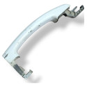 Maçaneta Externa Traseira Direita Chevrolet S10 2014 2015 Branco Traseira