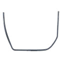 Borracha Vidro Traseira Esquerda Chevrolet Classic 2008 Preto