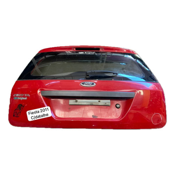 Tampa Porta Malas Ford Fiesta Com Vidro 2011 C/detalhe Natural
