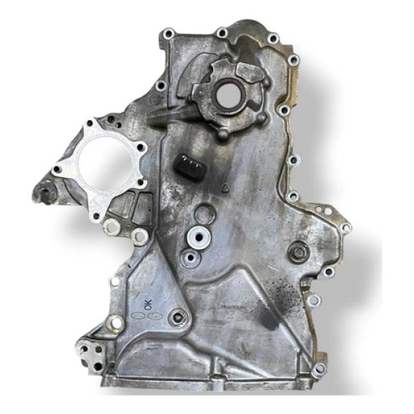 Tampa Frontal Motor Bomba Óleo Hyundai Hb20 1.6 13e300177a1 Prateado