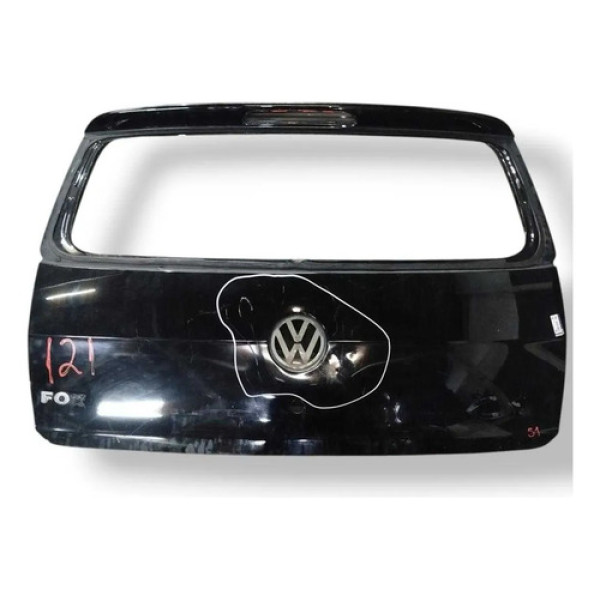 Tampa Traseira Volkswagen Fox 2010 2011 2012 2013 Detalhe Preto