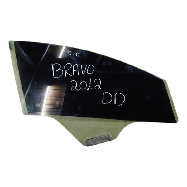 Vidro Porta Dianteiro Direito Fiat Bravo 2012 2013 2014