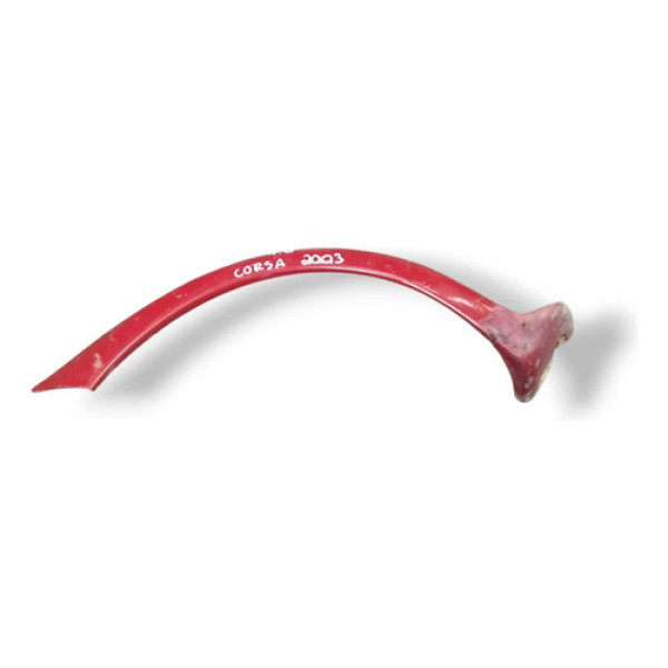  Moldura Paralama Tras Direito Chevrolet Corsa 2003 93396136 Natural