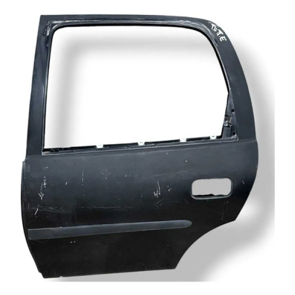 Porta Traseira Esquerda  Chevrolet Corsa 2005 2006 2007 2008 Traseira Esquerdo Preto