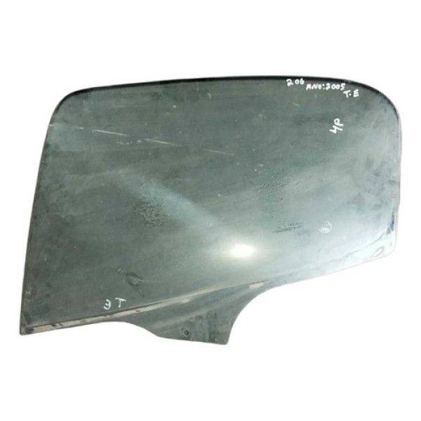 Vidro Porta Traseira Esquerda Peugeot 206 - 2005 2006 2007