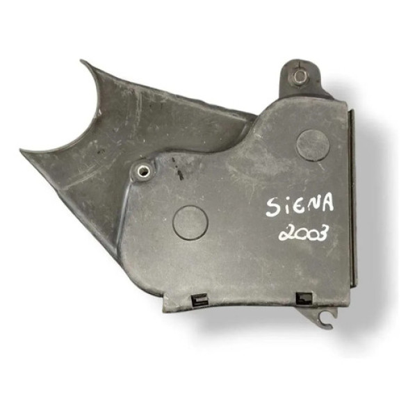 Capa Proteção Correia Dentada Fiat Siena 2002 46777388 Prateado