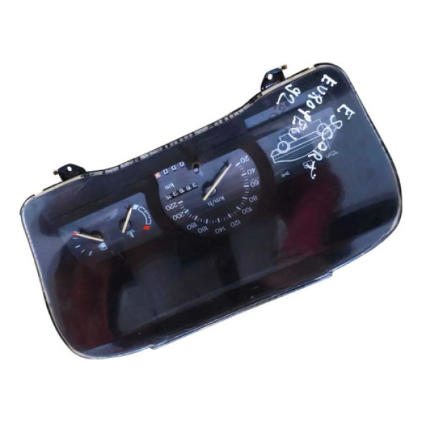 Painel Instrumento Ford Escort Europeu 1992 1993 A 1999 Preto