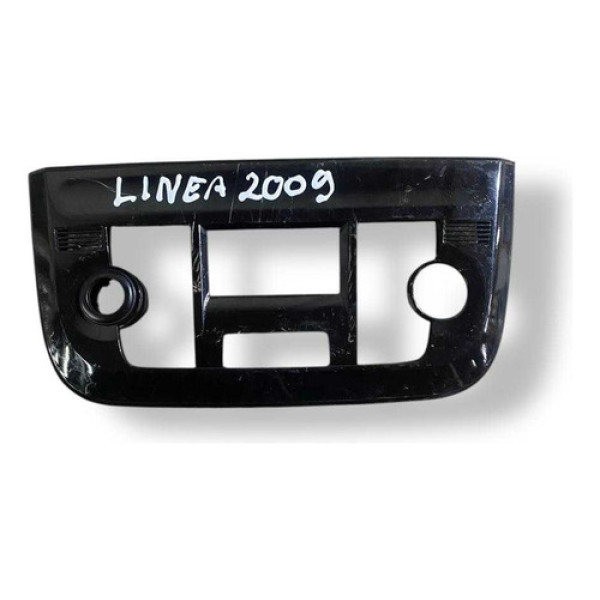 Moldura Central Painel Fiat  Linea 1.9  2009 2010 2011  Preto