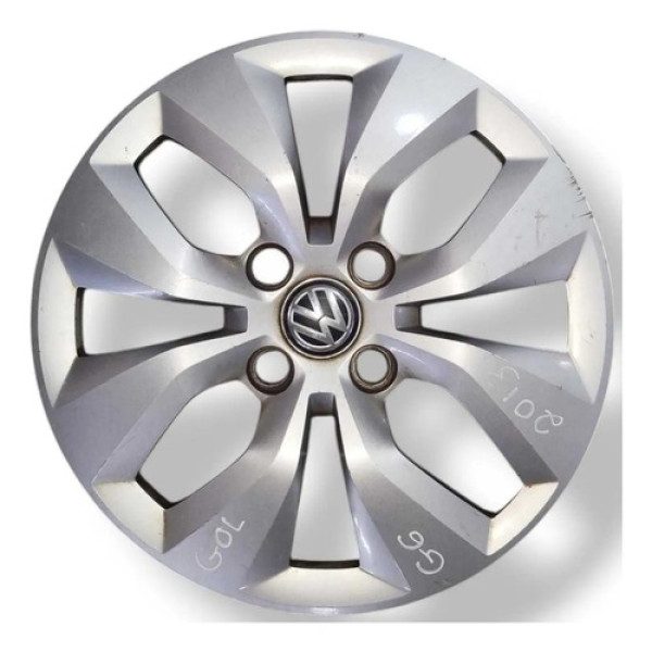 Calota Roda Aro 14 Volkswagen Gol G6 2013 2366392c Prateado