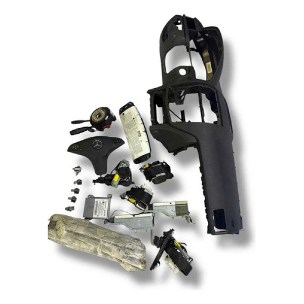 Kit Airbag Painel Mercedes Benz C350 2012 2013 2014 1