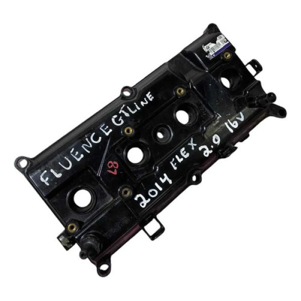 Tampa Comando Válvula Cabeçote Renault Fluence Gt 2.0 16v   Preto
