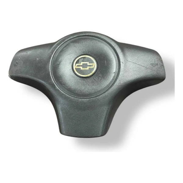 Tampa Capa Volante Buzina Chevrolet Celta 2008 2009 A 2012 Cinza-escuro Lisa