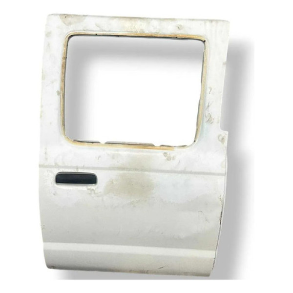 Porta Traseira Direita Nissan Frontier 2003 2004 Detalhe Traseira Direita Branco