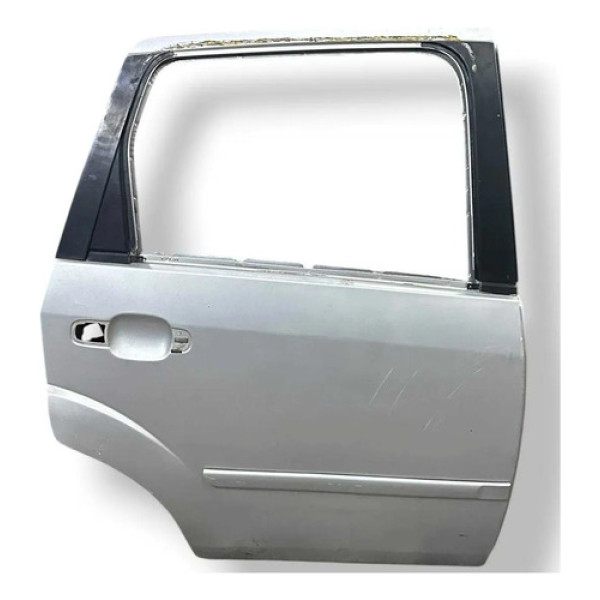 Porta Traseira Direita Ford Fiesta 2003 200 4 2005 2006 07 Traseira Direita Prateado