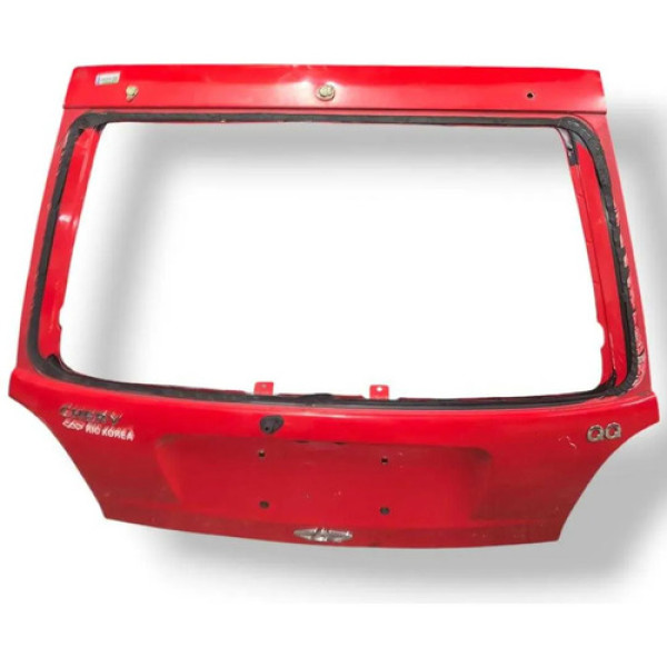 Tampa Traseira Porta Malas Chery Qq 2012 2013 2014 2015 Vermelho