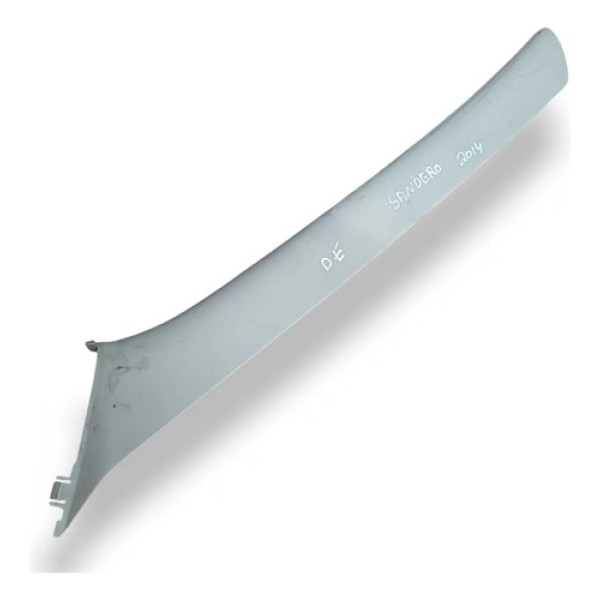 Moldura Coluna Dianteiro Esquerdo Renault Sandero 769124994 Branco