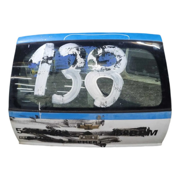 Tampa Traseira Chevrolet Blazer 2008 2009 2010 11 Detalhe Azul