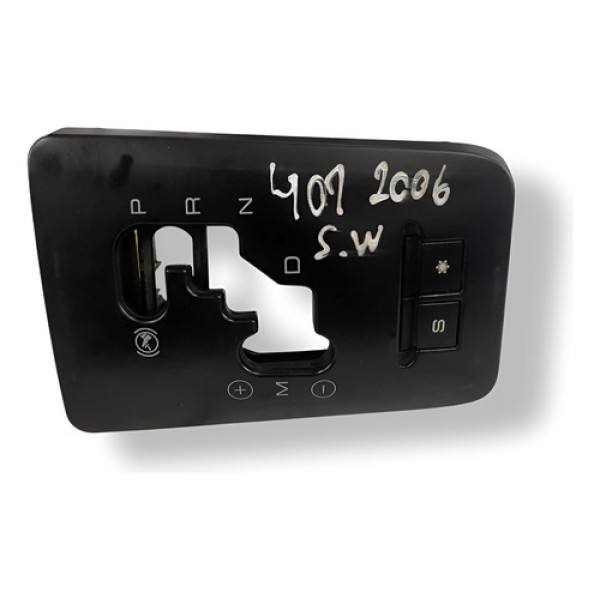 Acabamento Alavanca De Cambio Automatico 407 Sw 96543045zd Preto 1