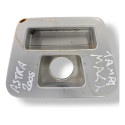Moldura Maçaneta Tampa Traseira Gm Astra 2005 2006 93381464 Prateado Traseira