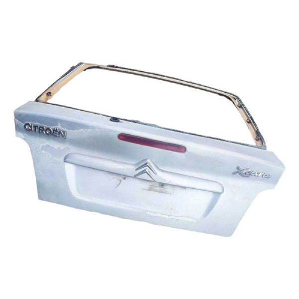 Tampa Traseira Porta Malas Citroën Xsara 1998 1999 2000 2001 Prateado