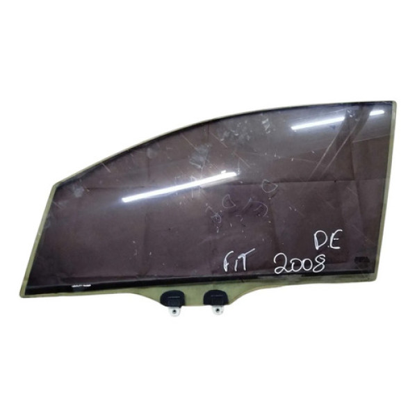 Vidro Porta Dianteiro Esquerdo Honda Fit 2008 2009 2010