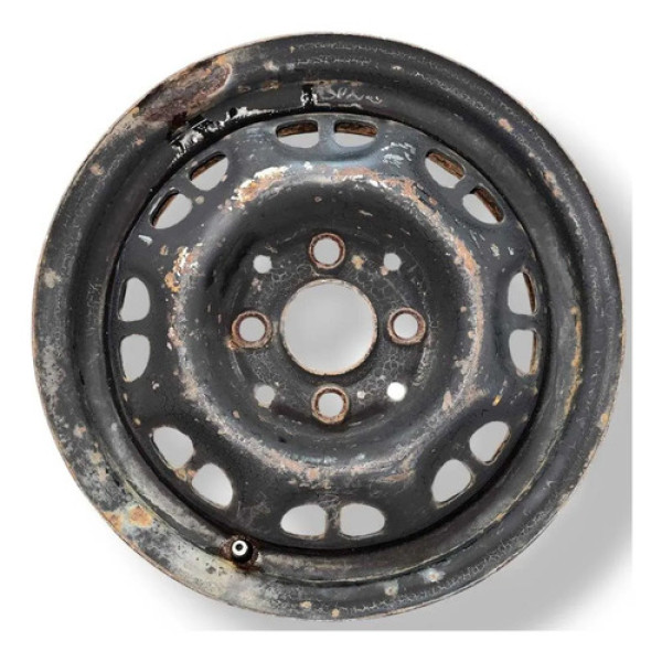 Roda Ferro Avulsa Aro 13 Volkswagen Vw Gol Preto