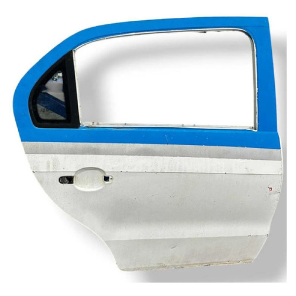 Porta Traseira Direita Volkswagen Voyage 2013 2014 Detalhe Traseira Esquerda Branco