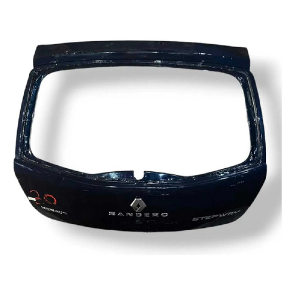 Tampa Traseira Porta Malas Sandero Stepway 2008 2009 A 2013 Preto