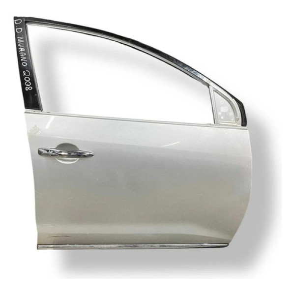 Porta Dianteira Direita Nissan Murano 3.5 V6 - 2008 2009 Dianteira Direita Prateado