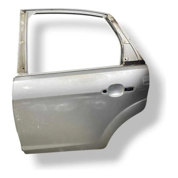 Porta Traseira Esquerda Ford Focus 2009 2010 2011 Detalhe Traseira Esquerda Prateado