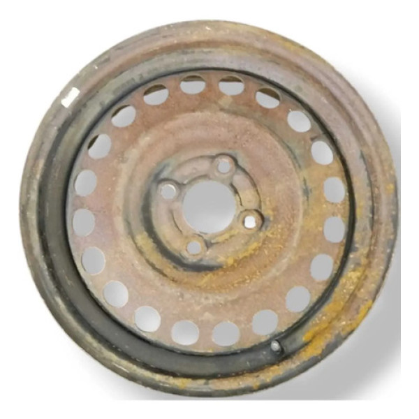 Roda Ferro Aro 15 Nissan Tiida Livina Prateado
