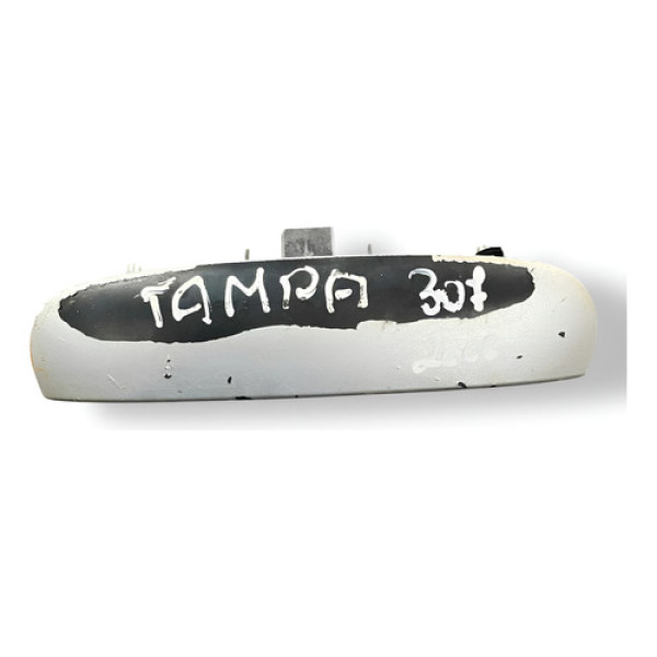 Maçaneta Externa Tampa Traseira Peugeot 307 1.6 2008 2009 Prateado Traseira