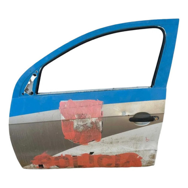 Porta Dianteira Esquerda Gol G5 2009 2010 A 2012 Com Detalhe Dianteira Esquerda Branco