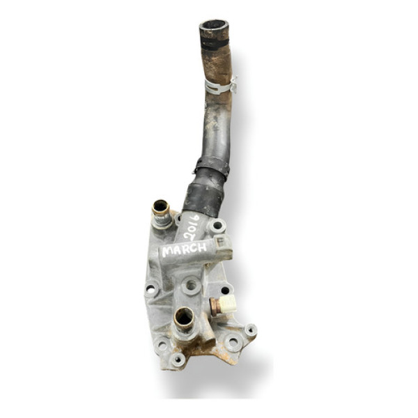 Carcaça Válvula Termostática Nissan March 1.6 2015 2016 2017