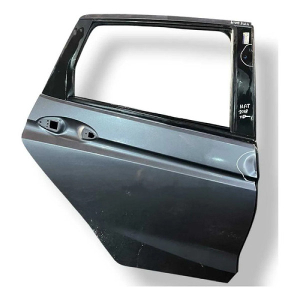 Porta Traseira Direita Honda Fit 2015 2016 A 2021 C/detalhe Traseira Direito Cinza-escuro