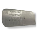Soleira Lateral Esquerda Astra Sedan 2005 93283521 Detalhe Preto