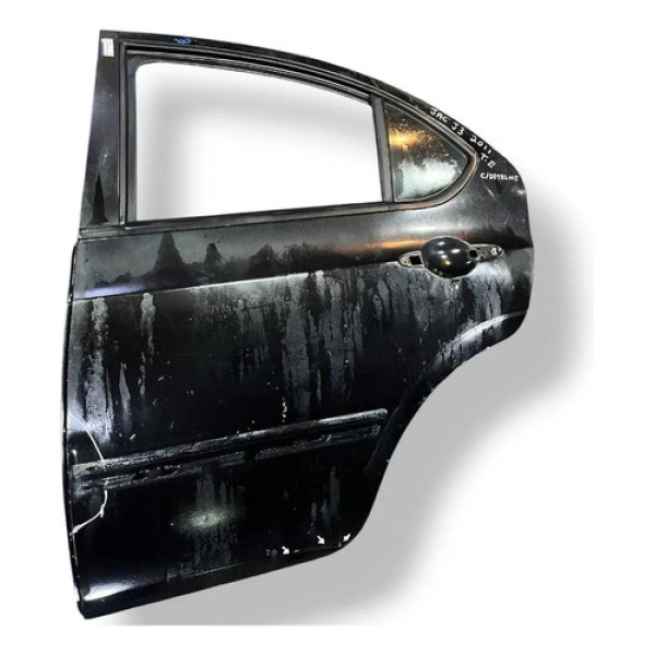 Porta Traseira Esquerda Jac J3 2011 2012 2013 2014 C/detalhe Traseira Esquerdo Preto