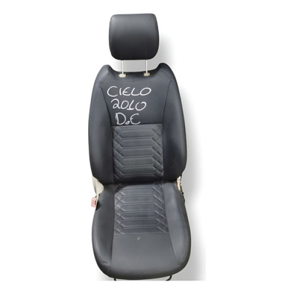 Banco Dianteiro Esquerdo Chery Cielo 2010 2011 2012 4 Portas Preto