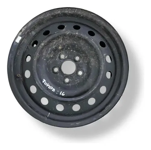 Roda Ferro Aro 16 Toyota Corolla 2011 2012 2013 2014 2015 Preto