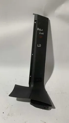 Acabamento Inferior Painel Direito Vw Polo 2004 6q1857921 Preto Liso