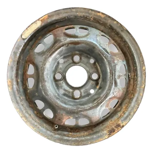 Roda Ferro Aro 13 Volkswagen Gol G1 G2 G3 G4 Preto