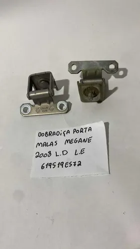 Par Dobradiça Porta Malas Megane Gt Dyn 2.0 2008 619519es72