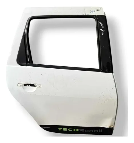 Porta Traseira Direita Renault Duster 2013 A 2016 C/detalhe Traseira Direito Branco