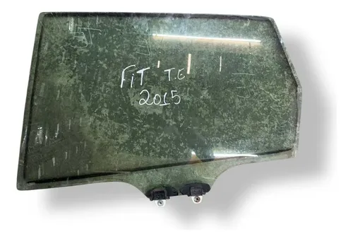 Vidro Porta Traseira Esquerda Honda Fit 2015 2016 2017 2018