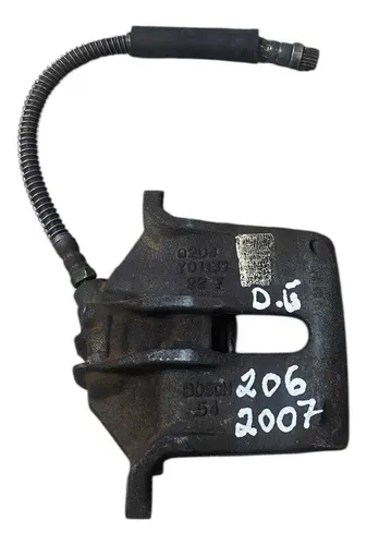 Pinça Freio Dianteira Esquerda Com Flexivel Peugeot 206 2007
