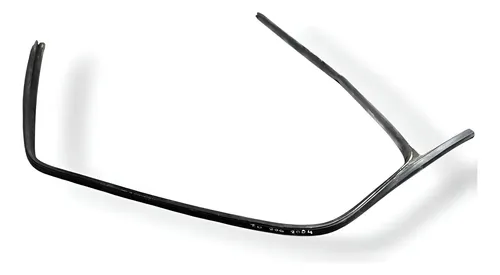 Canaleta Vidro Porta Traseira Direita Peugeot 206 1.4 2004 Preto