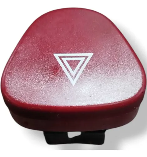 Botão Pisca Alerta Citroën C3 1.4 2005 2006 2007 2008 60519 Vermelho